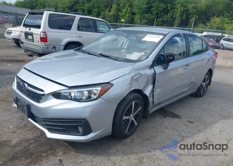 2021 Subaru Impreza Premium from USA, damaged, VIN 4S3GKAV60M3600811